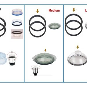1pcs Mixer Grinder Blender Jar Lid  with Rubber Gasket