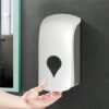Gel Shampoo Soap Wall Mounted Hand Sanitizer Dispenser 1000 ml Big Capacity and for Hotel|Office|Home|  White